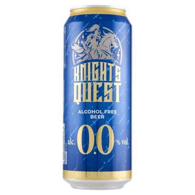 Knights Quest Alcohol Free Beer 0.0%, Van Pur S.A, Poland