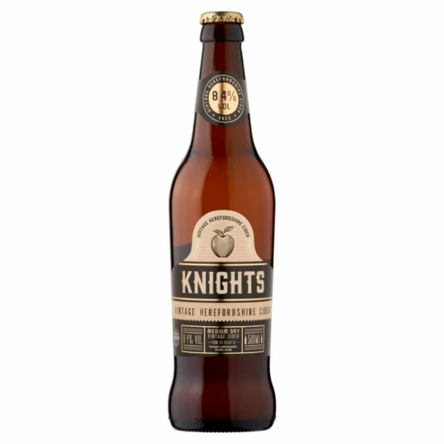 Knights Vintage Hertfordshire Cider 8.4%, Aston Manor Cider, England