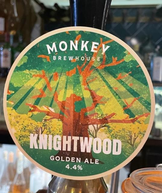 Knightwood 4.4%, Monkey Brewhouse, United Kingdom