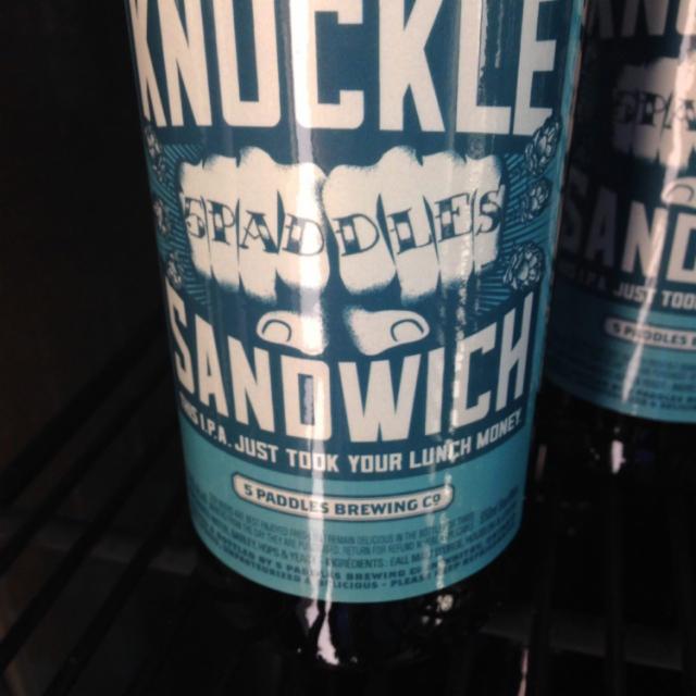 Knuckle Sandwich 6.1%, 5 Paddles Brewing Company, Canada