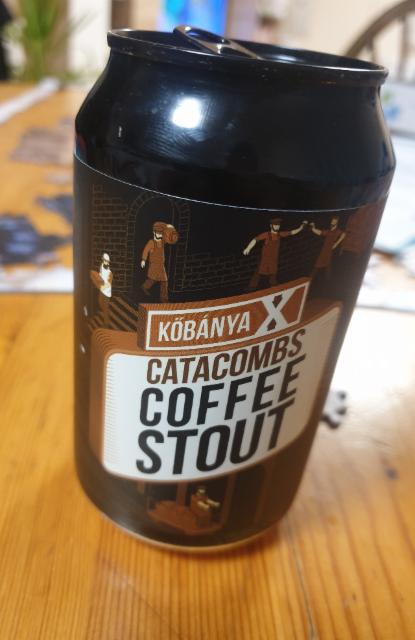 kőbánya x catacombs coffe stout 6.0%, Beerd Brew Design Kft., Hungary