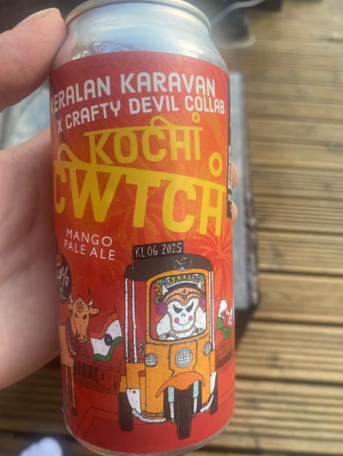 Kochi o Cwtch 4.4%, Crafty Devil Brewing Ltd, Wales