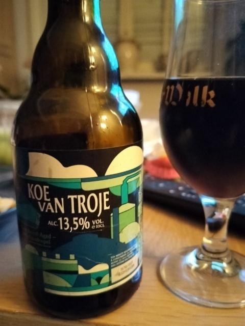 Koe van troje rum barrel aged, Brouwerij Rubbens