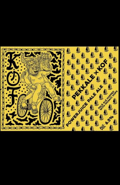 KOF Powerjuice Pale Ale 6.2%, Pekkale Brewing, Finland