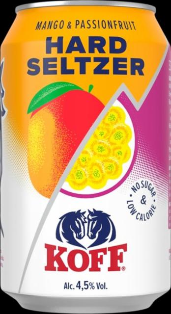 KOFF Hard Seltzer Mango-Passionfruit, Sinebrychoff (Carlsberg Group)