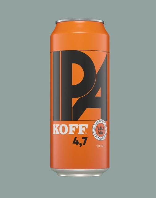KOFF IPA 4.7%, Sinebrychoff (Carlsberg Group), Finland