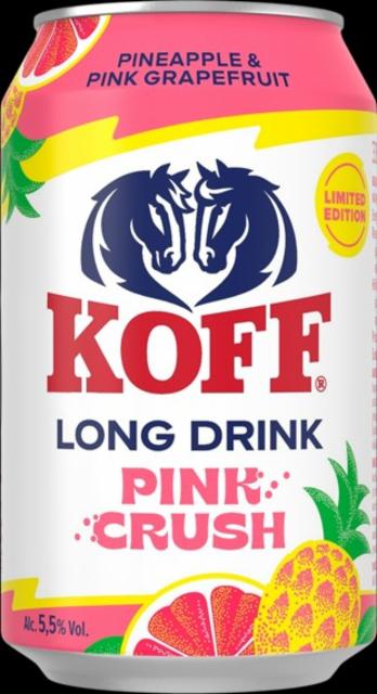 KOFF Long Drink Pink Crush, Sinebrychoff (Carlsberg Group)