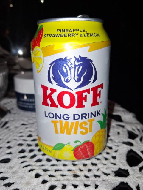 Koff Pineapple Strawberry & Lemon Twist, Sinebrychoff (Carlsberg Group)