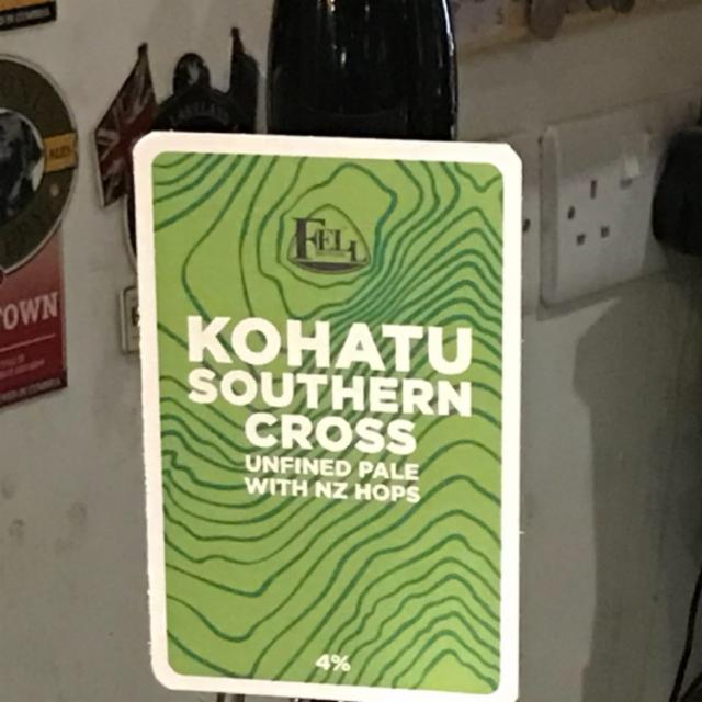 Kohatu Southern Cross 4.0%, Fell Brewery, England