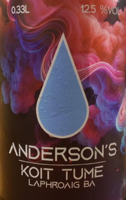 Koit Tume 12.5%, Anderson's Craft Beer, Estonia
