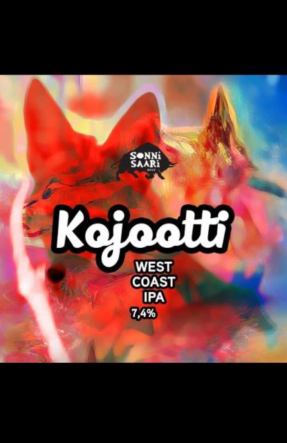 Kojootti 7.4%, Sonnisaari Panimo, Finland