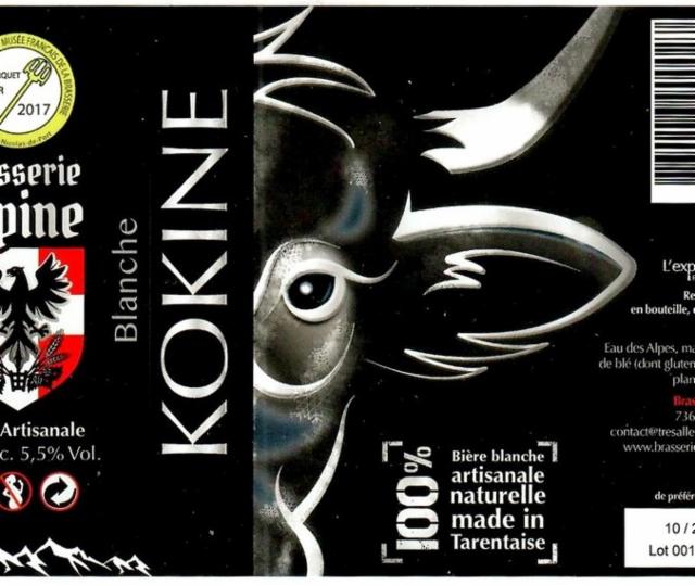 Kokine 5.5%, Brasserie Alpine, France
