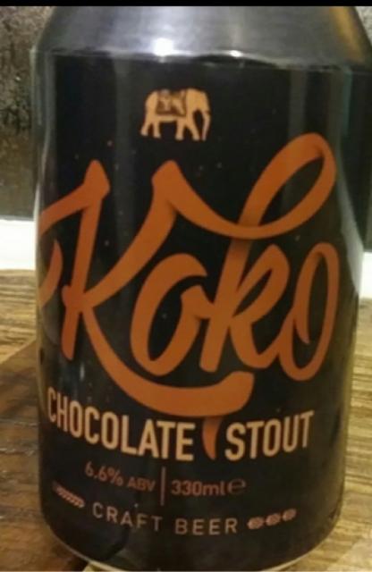 Koko 6.6%, The Indian Brewery Company, England