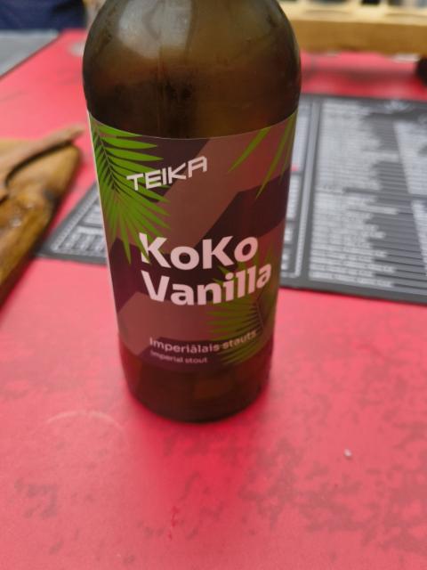 koko vanilla 12.2%, Teika, Latvia