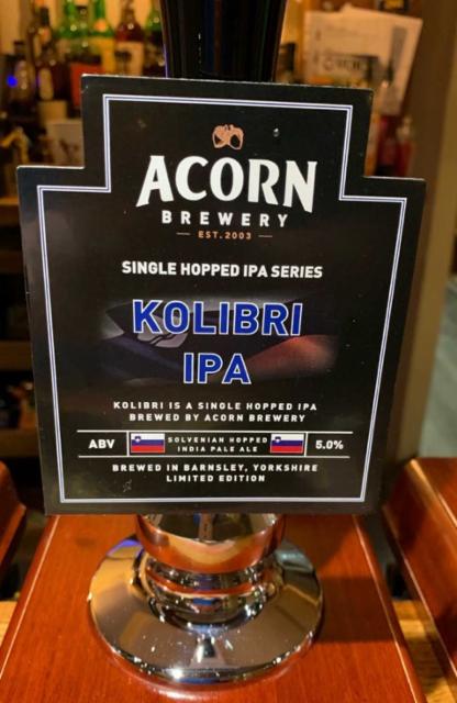 Kolibri IPA 5.0%, Acorn Brewery, England