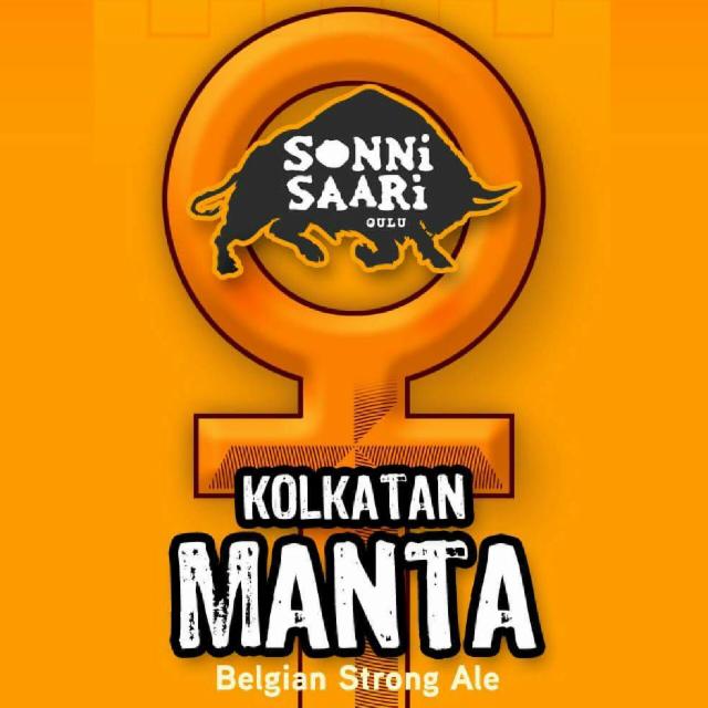 Kolkatan Manta 9.1%, Sonnisaari Panimo, Finland