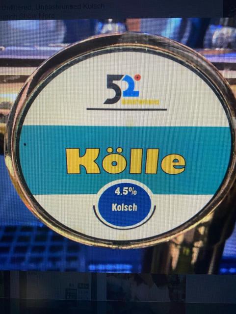 Kolle 4.5%, 52 Degrees Brewing, England