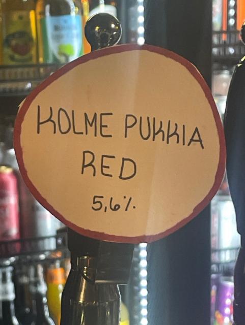 Kolme pukkia red 5.6%, Kolme Pukkia Panimo, Finland