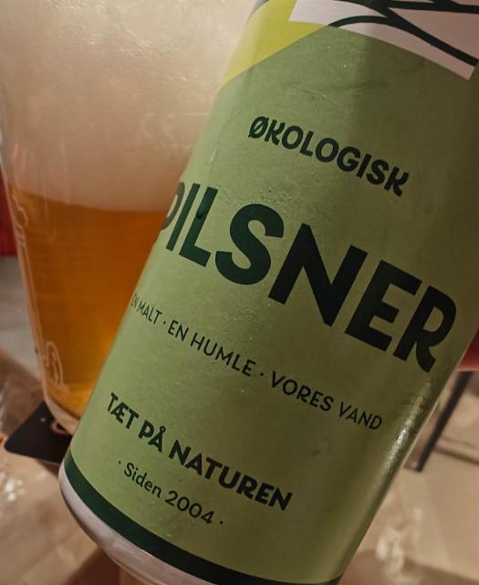 Økologisk Pilsner 5.5%, Herslev Bryghus, Denmark