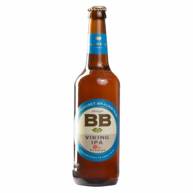 Økologisk Viking IPA 6.0%, Bryghuset Braunstein, Denmark