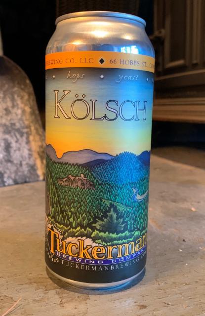 Kolsch 4.7%, Tuckerman Brewing Company, United States