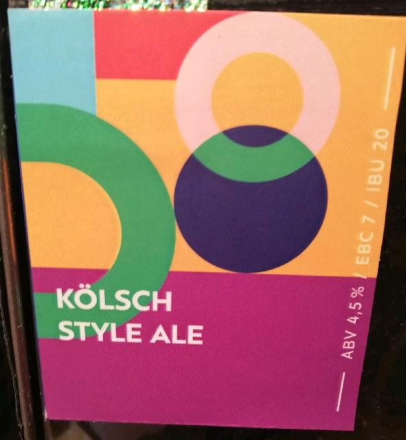 Kölsch Style Ale 4.5%, Sakiškės Brewery / Sakiškių Alus, Lithuania