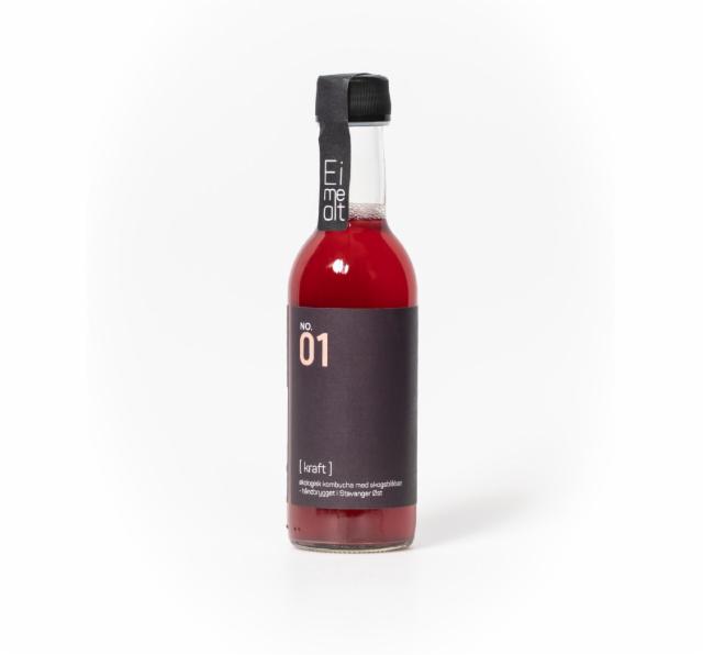 Kraft kombucha med blåbær 0.0%, Eimealt, Norway