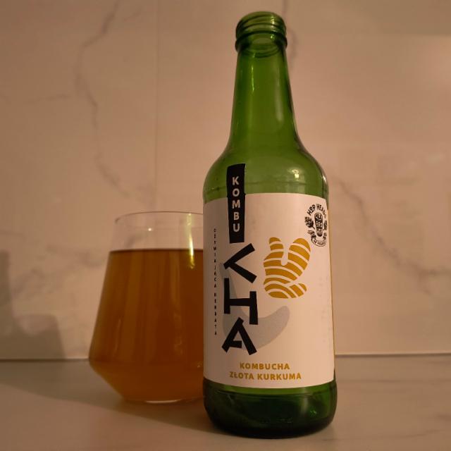 KombuCHA: Złota Kurkuma 0.0%, AleBrowar, Poland