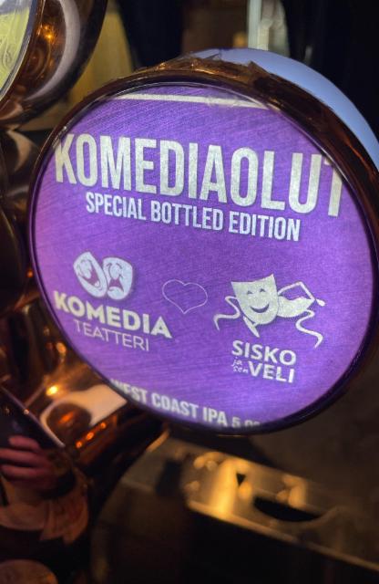 Komediaolut 5.0%, Brewcats - Sideshow Brewery, Finland