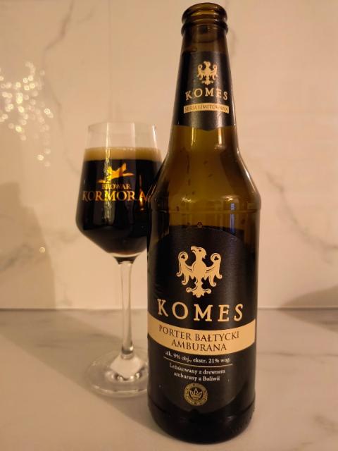 Komes Porter Bałtycki Amburana 9.0%, Browar Fortuna, Poland