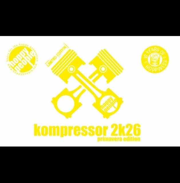 Kompressor 2k26 - Primavera 15.4%, Hoppy People, Switzerland