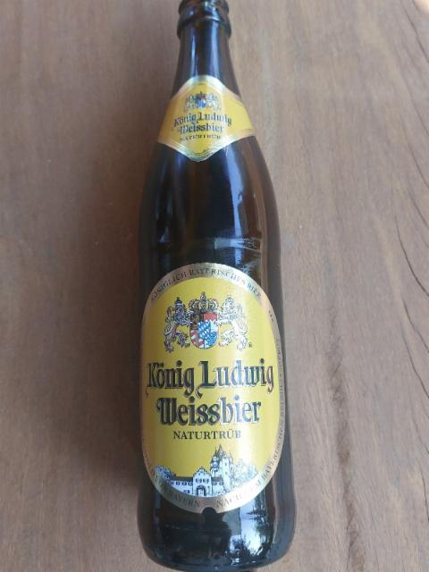 König Ludwig Weissbier Naturtrüb 5.5%, König Ludwig Schlossbrauerei Kaltenberg (Warsteiner), Germany