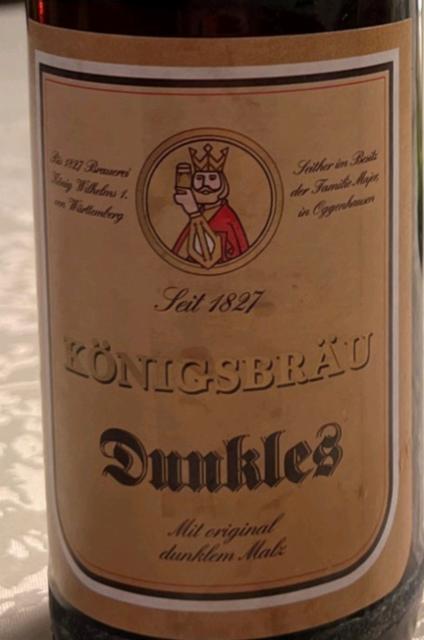 Königsbräu Dunkles 5.1%, Königsbräu Majer, Germany
