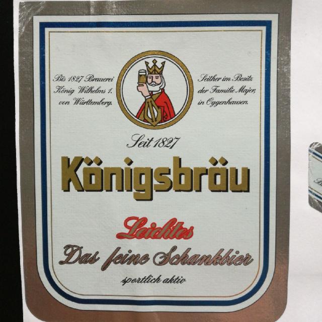 Königsbräu Leichtes 3.2%, Königsbräu Majer, Germany