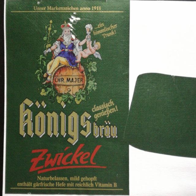 Königsbräu Zwickl 4.7%, Königsbräu Majer, Germany