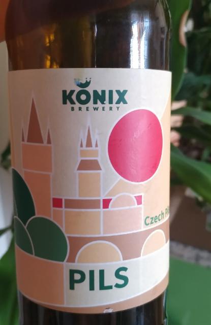 Konix Czech Pilsner 5.0%, Konix Brewery, Russia