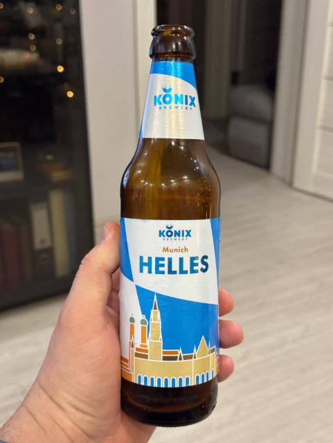 Konix Munich Helles 4.7%, Baltika Brewery / Пивоваренная компания Балтика, Russia