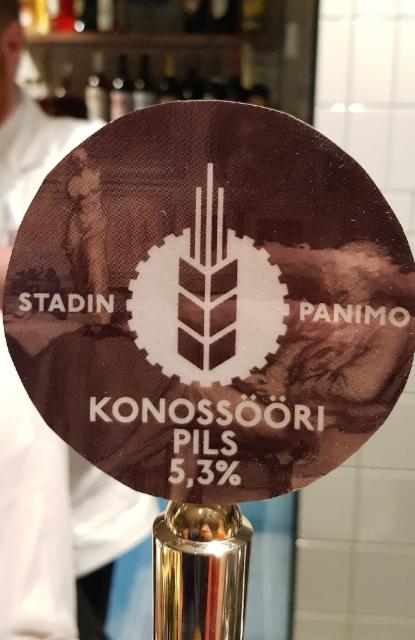 Konossööri Pils 5.3%, Stadin Panimo, Finland