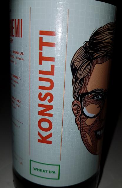 Konsultti Wheat IPA 6.9%, Ruosniemi Brewery, Finland