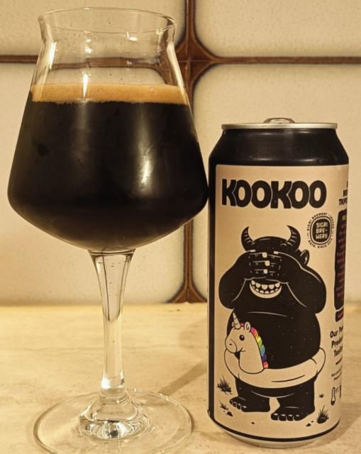 KooKoo TSA Tropical Stout 6.1%, Sigri Brewery, Greece