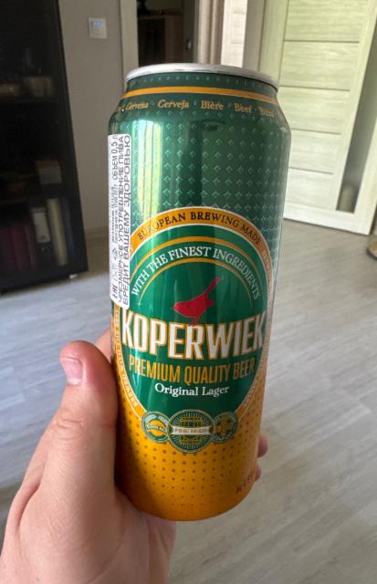 Koperwiek Original Lager 4.8%, Font Salem (Damm), Spain