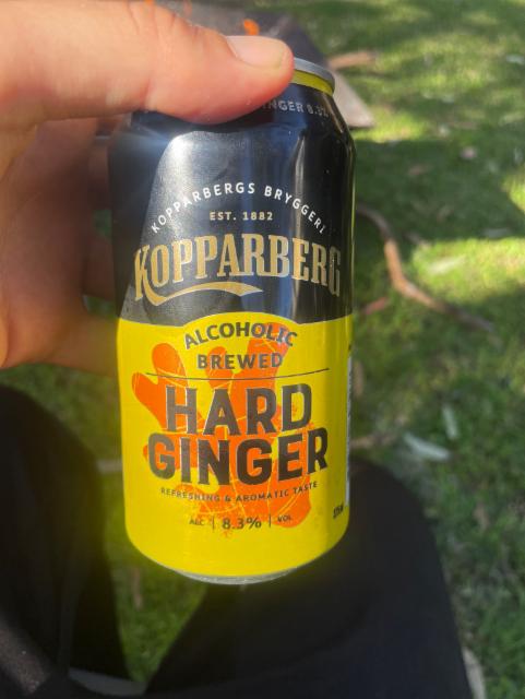 Koppaberg Hard Ginger 8.3%, Kopparbergs Bryggeri, Sweden