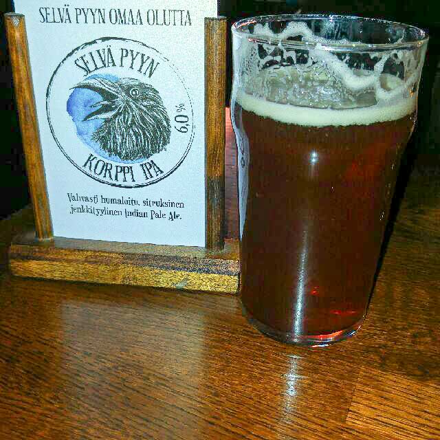 Selvä Pyyn Korppi IPA 6.0%, Waahto Brewery, Finland