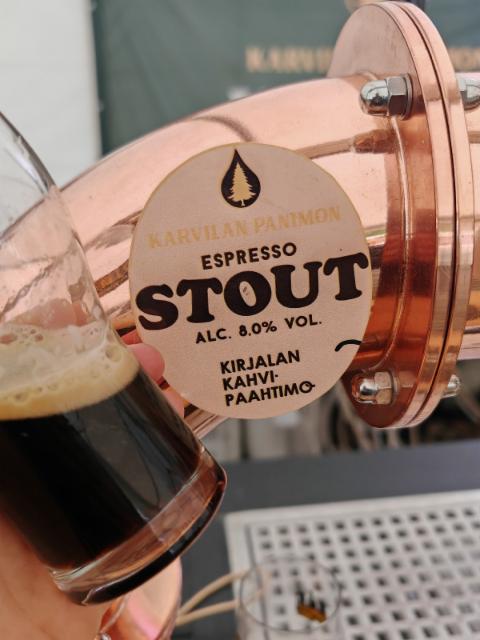 Korven Kutsu Espresso Stout 8.0%, Karvilan Panimo, Finland