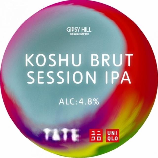 Koshu Brut Session IPA 4.8%, Gipsy Hill Brewing Co, England