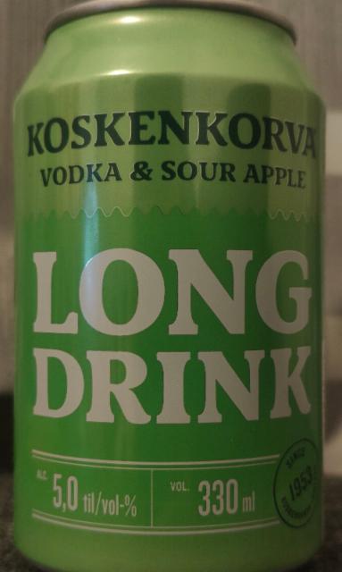 koskenkorva Long Drink Vodka & Sour Apple, Anora Group