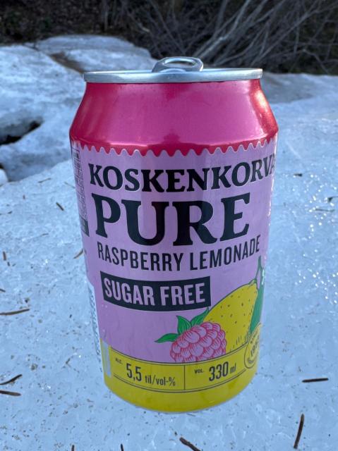 Koskenkorva Pure Raspberry Lemonade Sugarfree, Anora Group