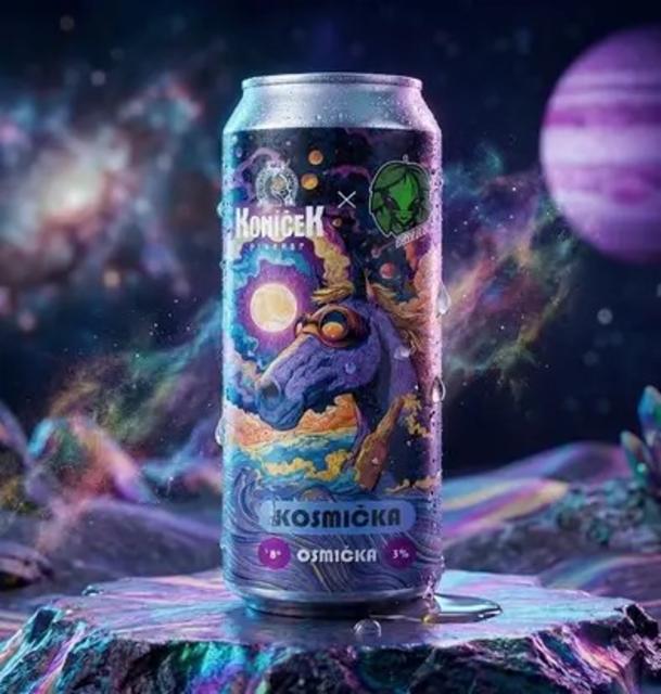 Kosmička 3.4%, Minipovar konicek, Czech Republic