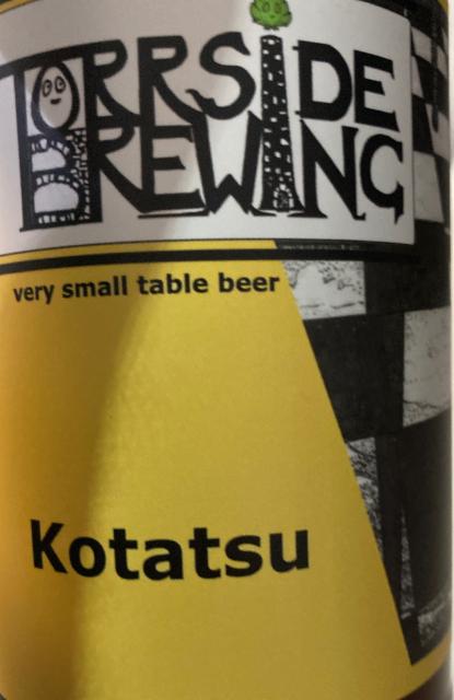 Kotatsu 1.8%, Torside Brewing, England