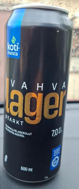 kotimaista Vahva Lager 7.0%, Saimaa Brewing Company, Finland